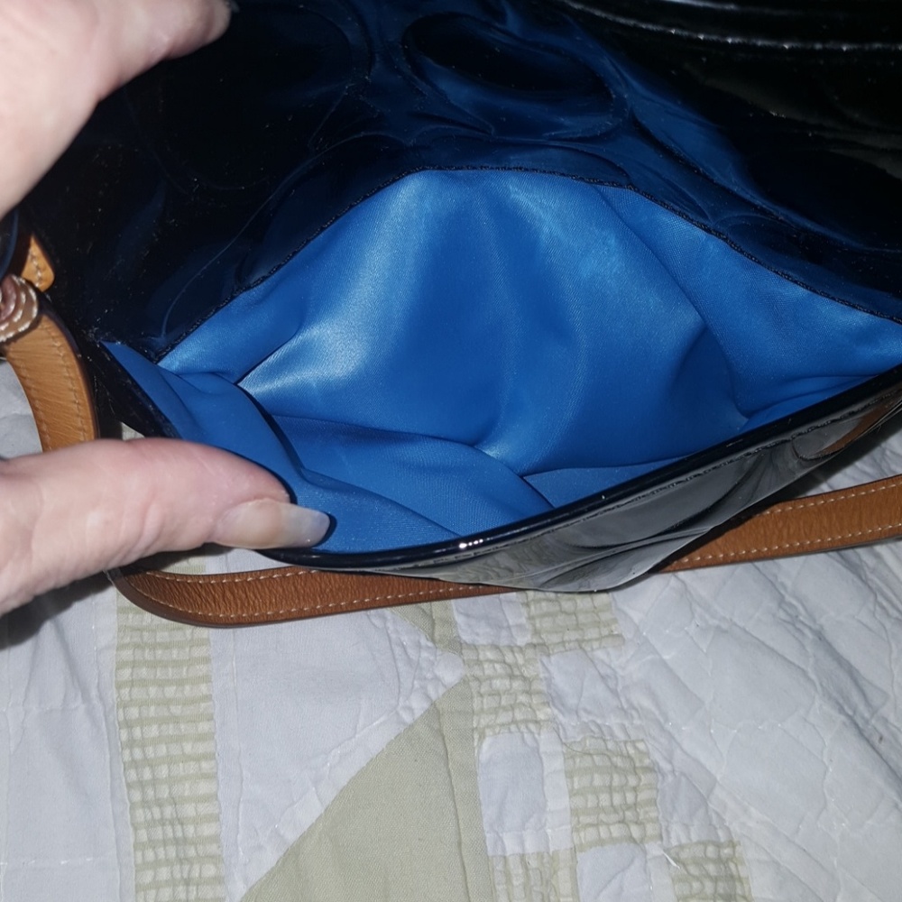 COACH "Leah" tote - Picture 4 of 8
